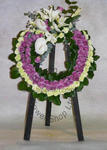 Mixed Floral Wreath - CODE 9145