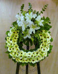 Mixed Floral Wreath - CODE 9161