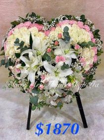 06 Sympathy Heart Wreath