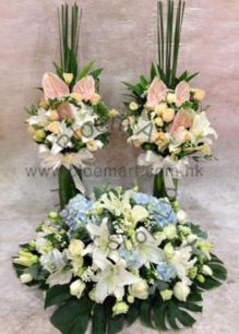 10 Set of Coffin Spray and Bouquet