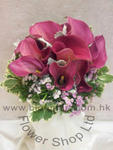 Wedding Bouquet of Zantedeschia - CODE 7130