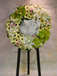 Mixed Floral Wreath - CODE 9149
