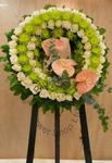 Mixed Floral Wreath - CODE 9160