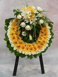 Mixed Floral Wreath - Code 9192